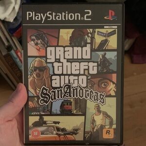 Sony PlayStation 2 Grand Theft Auto: San Andreas - Original Edition w/manual/Art